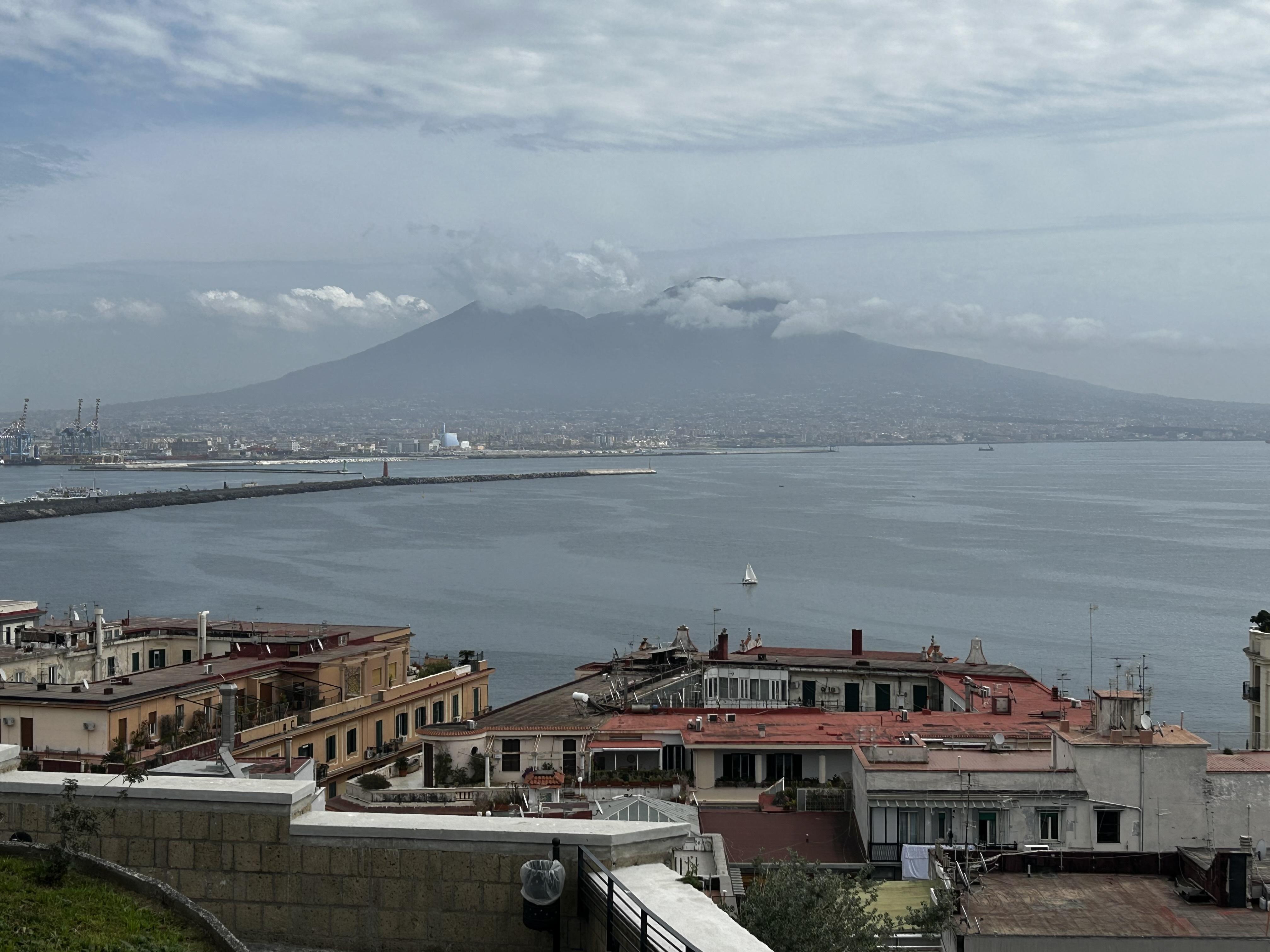 Napoli view from hill
